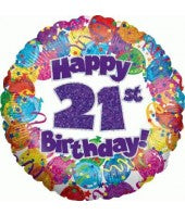 Happy 21st Birthday Balloon