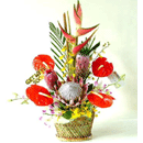 Modern Tropical Basket