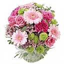 Rose & Gerbera Handtied